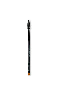 Angled eyebrow brush